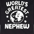 thumbnail image 3 of Instant Message - World's Greatest Nephew - Toddler And Youth Long Sleeve Graphic T-Shirt, 3 of 6