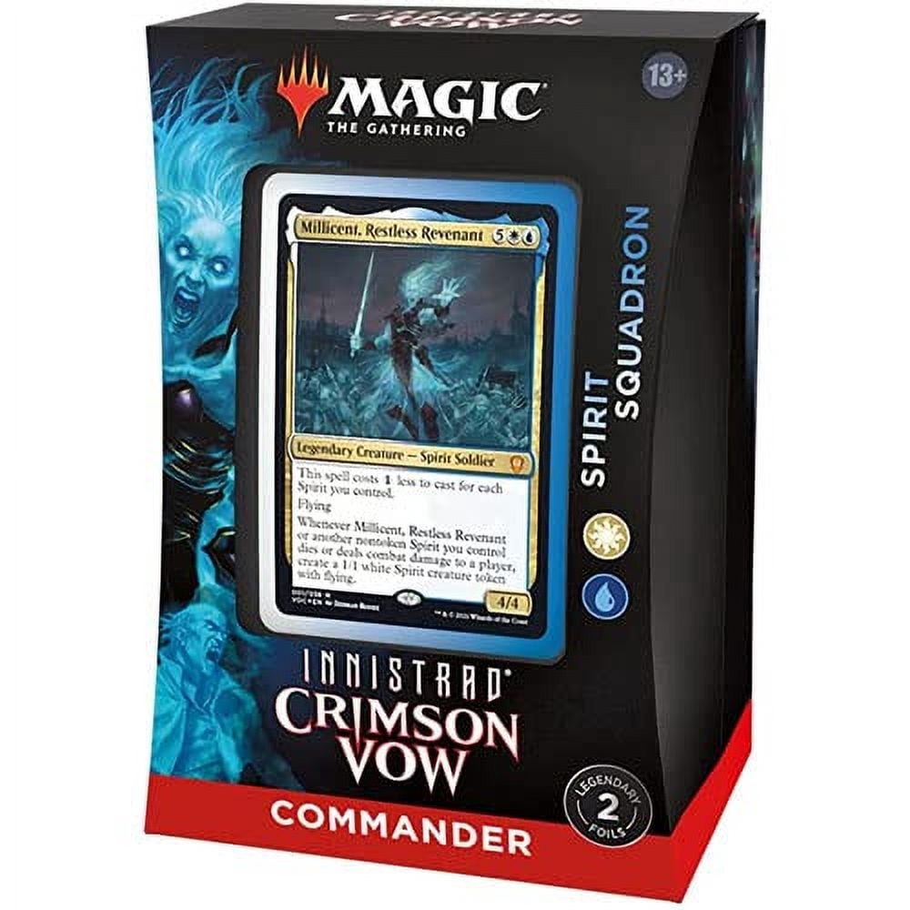 Magnalube-G Magic: The Gathering Innistrad: Crimson Vow Commander Deck – Spirit Squadron (White-Blue)
…