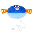 thumbnail image 1 of Juguete para perros pequeños, medianos y grandes. pez globo azul, 1 of 9
