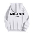 thumbnail image 5 of WILLBEST Sudadera Deportiva para Hombre con Capucha y Estampado De Letras para Uso Informal y Atuendos Elegantes Chica, 5 of 5