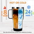 thumbnail image 2 of LAICAIW 40 oz Insulated Tumbler with Handle and Straw Lid, (h), 2 of 7