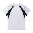 thumbnail image 6 of Oplxuo Men's Active Quick Dry Shirt Soccer Jersey Mesh Crew Neck T Shirts Athletic Short Sleeve Tee Top Big & Tall, 6 of 6