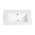 thumbnail image 4 of Saint Birch 32" Single White Ceramic Bathroom Vanity Top With Sink, 4 of 4