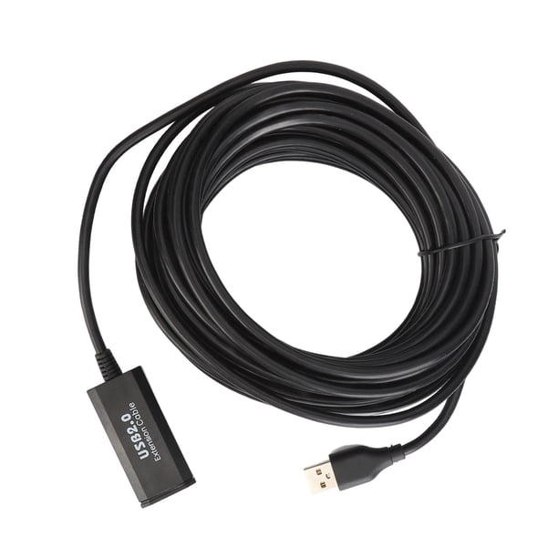 Cable De Extensión USB Largo, Cable Extensor USB De Transmisión Estable Macho A Hembra Para Teclado Para Cámara