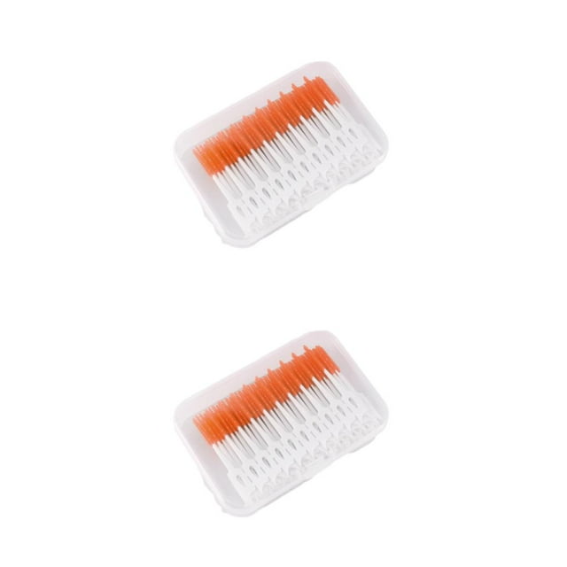 Soidarity Cepillo de de plástico Flosser fácil de limpiar eficiente cepillos interdentales de goma Type7 NO7