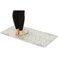 thumbnail image 2 of J&V TEXTILES Anti Fatigue Mat - Cushioned Comfort Floor Mats For Kitchen, Office & Garage - Padded Pad For Office - Non Slip Foam Cushion For Standing Desk 19.6" X 55", 2 of 3