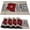 Style-6, variant on Placemat Set of 4 Home Outline US State Buffalo Plaids Table Mat Heat Resistant Washable Table Mats Valentine''s Day US States Love Arizona Dining Placemats for Home Kitchen Dining Wedding