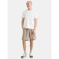 thumbnail image 3 of Athletic Works Men's & Big Men’s Jersey Knit Shorts, 9" Inseam, Sizes XS-5XL, 3 of 5