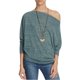 thumbnail image 1 of Camiseta Básica Free People Jaspeada Mujer Verde XS, 1 of 2