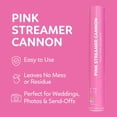 thumbnail image 3 of 2-Pack Biodegradable Pink Confetti Streamer Cannons | 12-Inch Party Poppers for Gender Reveal, Baby Shower & Celebrations, 3 of 7
