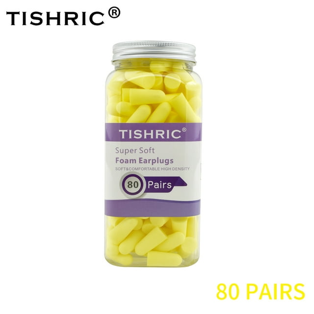 Earplugs Soft Sponge Ear Plugs Noise Reduction Sleeping Earplug Travel Noise Reduction Rate 35.5db Sound Insulation