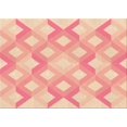 thumbnail image 1 of Ahgly Company Machine Washable Indoor Rectangle Transitional Deep Peach Orange Area Rugs, 8' x 10', 1 of 7