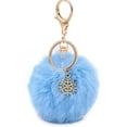 thumbnail image 5 of Ayprnig Pom Pom Keychain Keychains For Women Funny Keychain Modern Fashion Artificial Ball Keychain Furry Accessory Bag Or Car Pendant Keychain Accessories Stuffed Animal Keychain, 5 of 8