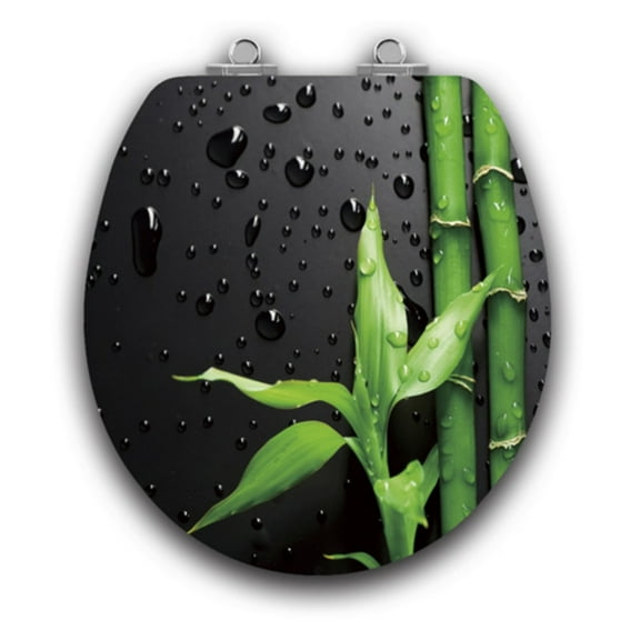 Topseat 6TS2R2202SL Piano Round Toilet Seat