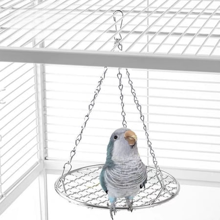 Bird Swing Parrot Cage Toys Hammock Bed for Parakeets Lovebirds