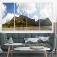 thumbnail image 1 of Lake and Clouds Panorama - Landscape Canvas Art Print, 1 of 4