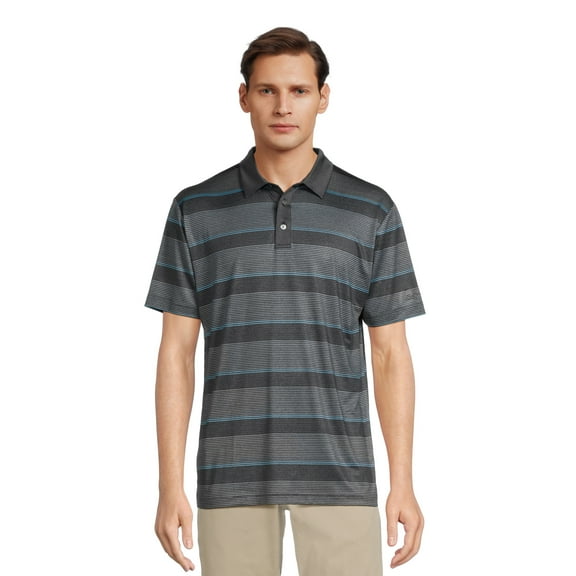 Ben Hogan Performance Men's Striped Golf Polo Shirt, Sizes S-5XL
