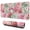Pioneer Flower Floral-3, variant on Long Mouse Pads for Desk,Pioneer Flower Floral Print Pattern Desk Mats on Top Of Desks, Desk Mouse Pad Extra Large with 3mm Non-Slip Base and Stitched Edge for Gaming,Office,Work,Home 31.5"x11.8"