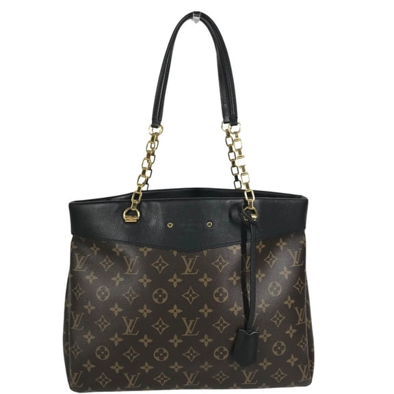 Pre-Owned LOUIS VUITTON M51198 Monogram Pallas Shopper Tote Bag with Double Chain... (Fair)