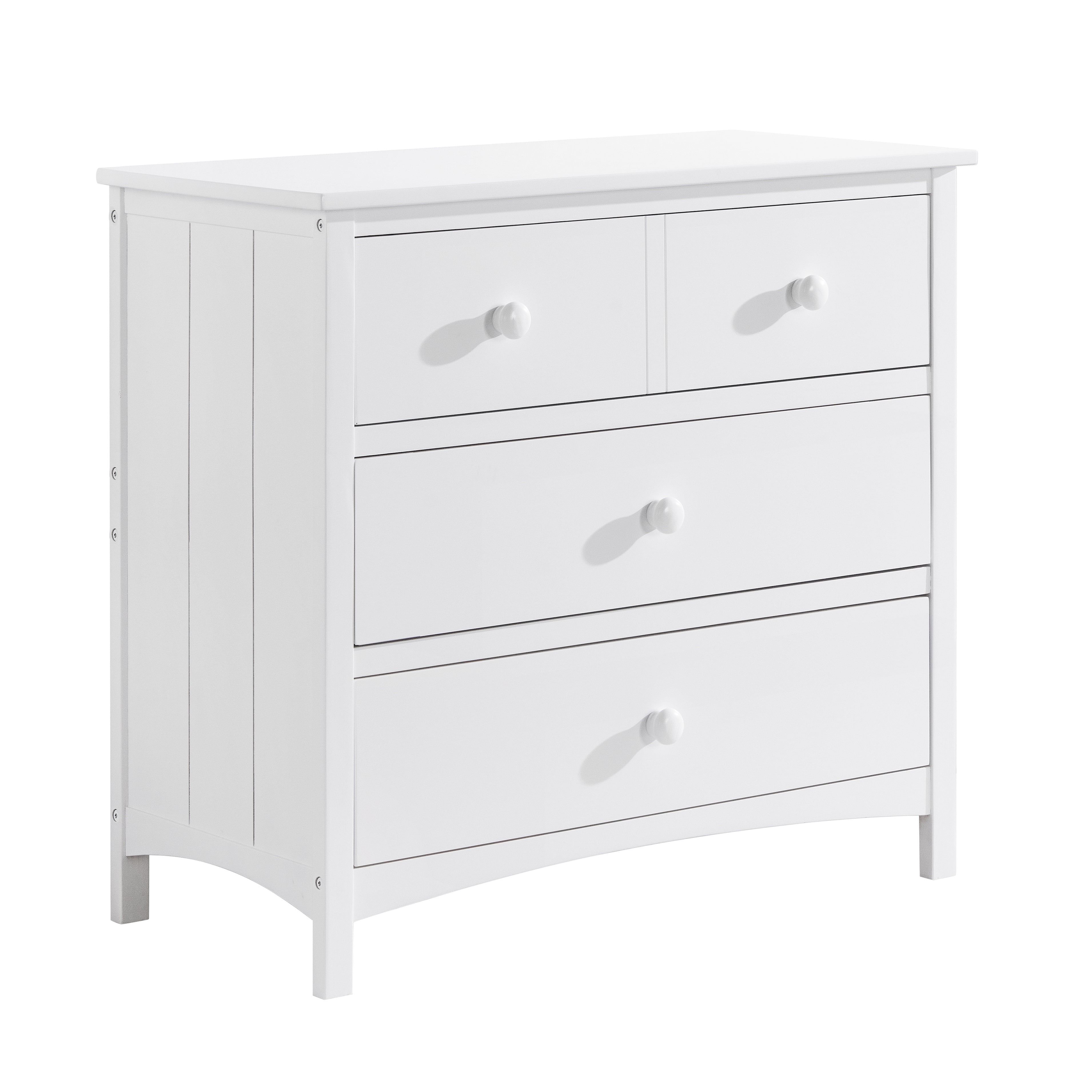 Oxford Baby Universal 3-Drawer Dresser, Snow White