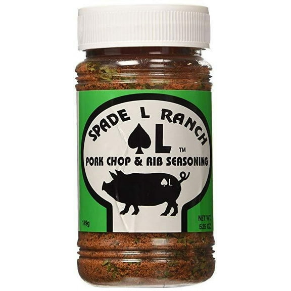 Spade L Ranch Pork Chop & Rib Seasoning, 5.25 oz