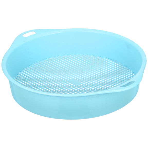 Plant Sifter for Gardening Soil Sieve 28.00X24.50X5.00CM Blue