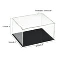 thumbnail image 2 of Unique Bargains Acrylic Clear Display Case Box Dustproof Protection Showcase Cube Collectibles Show Box 20x15x10cm, 2 of 7