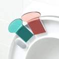 thumbnail image 6 of Office Hotel Self Adhesive Portable Plastic Transparent Handle Lifting Device Toilet Seat Lifter Toilet Lid Raise 3PCS, 6 of 8