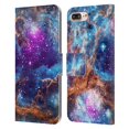 thumbnail image 1 of Head Case Designs Officially Licensed Cosmo18 Space Lobster Nebula Leather Book Wallet Case Cover Compatible with Apple iPhone 7 Plus / iPhone 8 Plus, 1 of 6