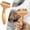 Orange, variant on Self Cleaning Pet Grooming Brush Metal Comb for Detangling Long Matted Hair and Easy Undercoat Removal on Cats Dogs