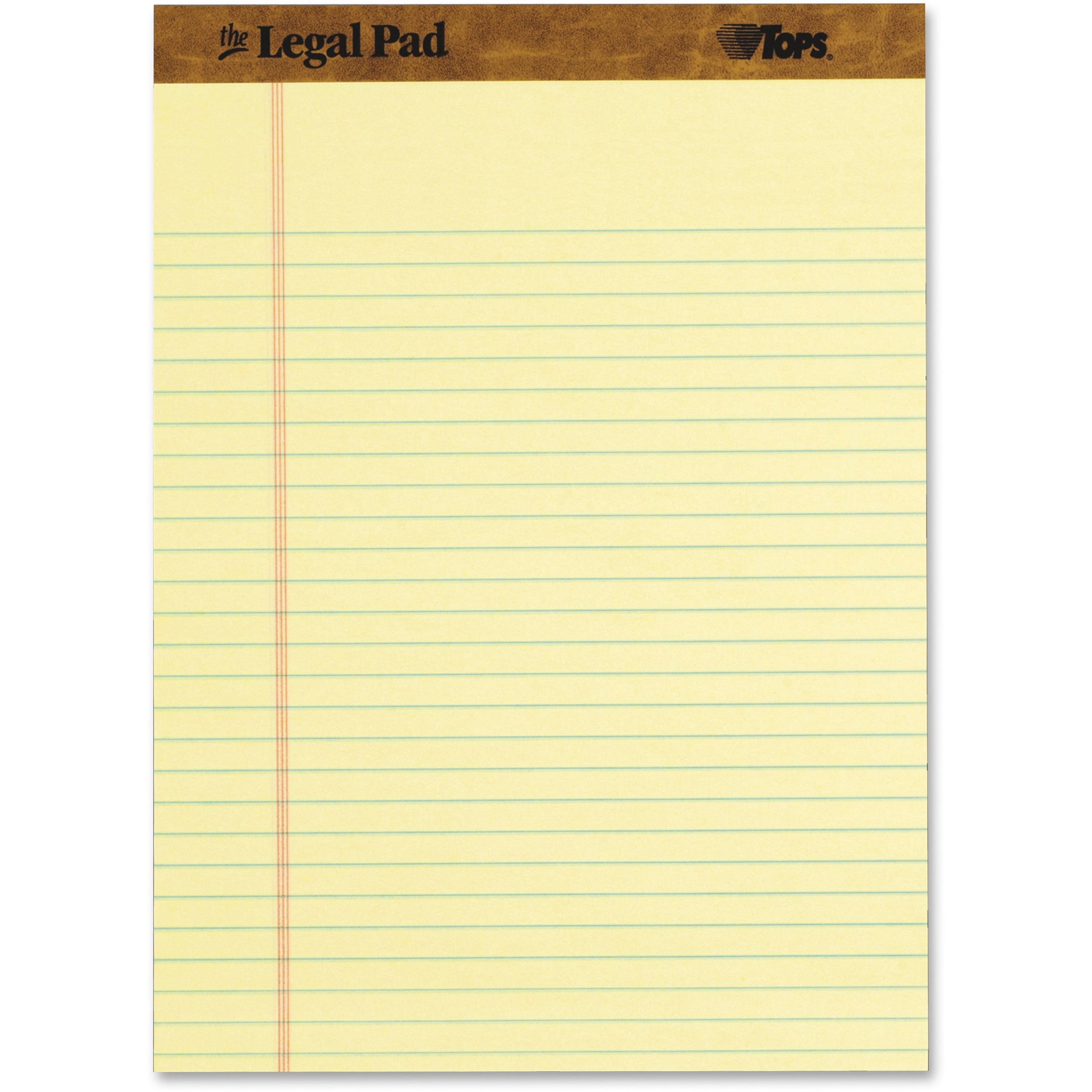 TOPS, TOP75327, Legal Ruled Writing Pads, 3 / Pack