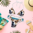 thumbnail image 6 of Corgi Dog Bikini Set with Detachable Sponge & Adjustable Strap, Two-Pack, Ideal for Beach & Pool, Swimsuit Swimsuits Bikini, 6 of 6
