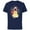 Navy, variant on Disney Princess Snow White Happy Birthday - Short Sleeve Cotton T-Shirt for Adults - Customized-Charcoal