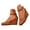 Coffee, variant on Dakaela Womens Platform Wedge Sandals Round Closed Toe Dressy Summer Shoes Comfortable Ladies High Heels for Bride Wedding Party (Beige,6)
