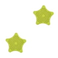 thumbnail image 3 of Inteprter Filtro de silicona para fregadero, repuesto portátil en forma de estrella, Flexible, para el hogar, baño, cocina, lavabo, drenaje de Verde 2piezas, 3 of 6