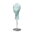 thumbnail image 1 of Mannequin Head Model Hat Display Pantalón para Barbershop Business Shopping Mall Azul, 1 of 8