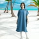 thumbnail image 4 of Poncho de Surf para playa, traje de neopreno con capucha de secado rápido, toalla cambiante de microfibra, de baño ligera para , , LXL Baoblaze Capa de playa, 4 of 8