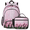 Color 2, variant on Jiaoprinted Colorful Unicorns Backpack with Insulated Cooler Lunch Box, Lightweight Mexico Flower Work Laptop Backpack with Lunch Bag, Travel Computer Casual Daypack, 18.3 Inch