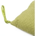 thumbnail image 4 of Nvzi 1 cojín suave para asiento de silla, cojín para silla de comedor, diseño de cremallera de 15,8 x 15,8, diseño de cuerda para colgar, cojín para asiento de interior y exterior (verde), 4 of 4
