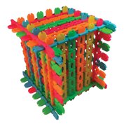 Roylco Structure Sticks – 400 Piece Flexible Twist & Snap Building Set for Engineering Design, STEM/STEAM Challenges, Creative Problem Solving and Imaginative Construction