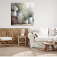 thumbnail image 2 of Stupell Industries Mixed Potted House Plants Indoor Garden Still Life Painting Gallery Wrapped Canvas Print Wall Art, Design by White Ladder, 2 of 7
