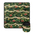 thumbnail image 2 of HELLHERO Christmas Bell Pattern Sewing Machine Pad Organizer Beautiful & Practical Fusion Lightweight Waterproof for Friend Family Present Sewing Classes, 2 of 5