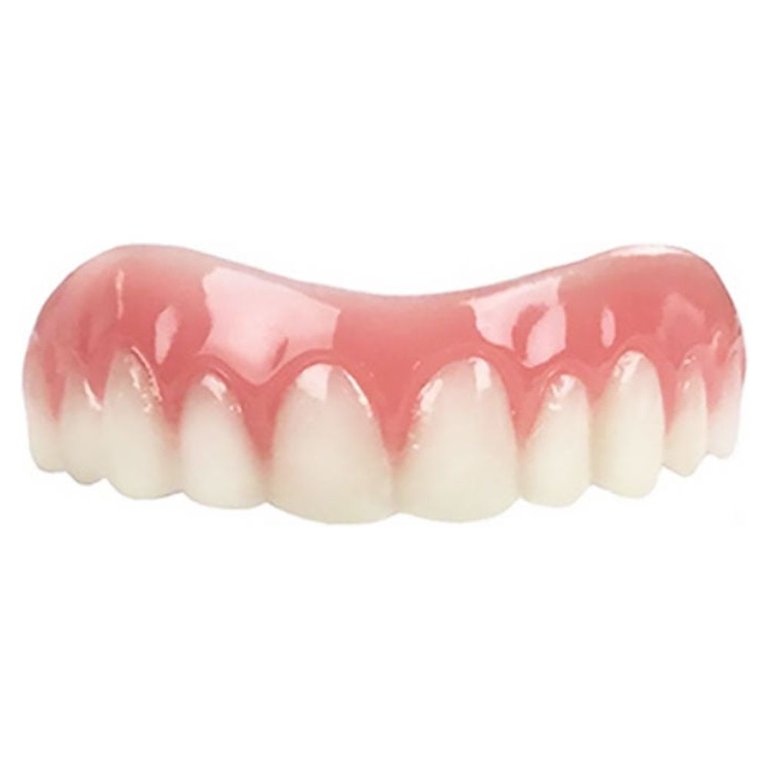 GAWEI Denture Smile Teeth Customizable Temporary Perfect Fake Teeth Molds  Braces for Snap in Instant &Confidence Smile Dentures Teeth for Upper and  Lower Jaw, Nature and Comfortable 1 Set