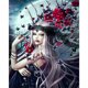 thumbnail image 1 of Cuadros Decorativos Peony Demon Fairy punto de cruz completo 11CT hilo de algodón bordado impreso DIY Likrtyny embutido en tela, 1 of 9