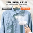 thumbnail image 5 of Standing Garment Steamer with Foldable Hanger, 1.7L  for 90 Min Steam, Auto-Stop Safety & Easy-Roll Wheels, 5 of 8