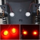 thumbnail image 1 of 1 Par Dc12v-85v Moto Universal de Advertencia Luces Led - 红色 DYNWAVEMX Luz del coche LED, 1 of 8