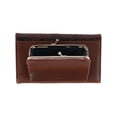 thumbnail image 4 of Buxton  Tooled Leather Organizer Clutch (Women's), 4 of 5