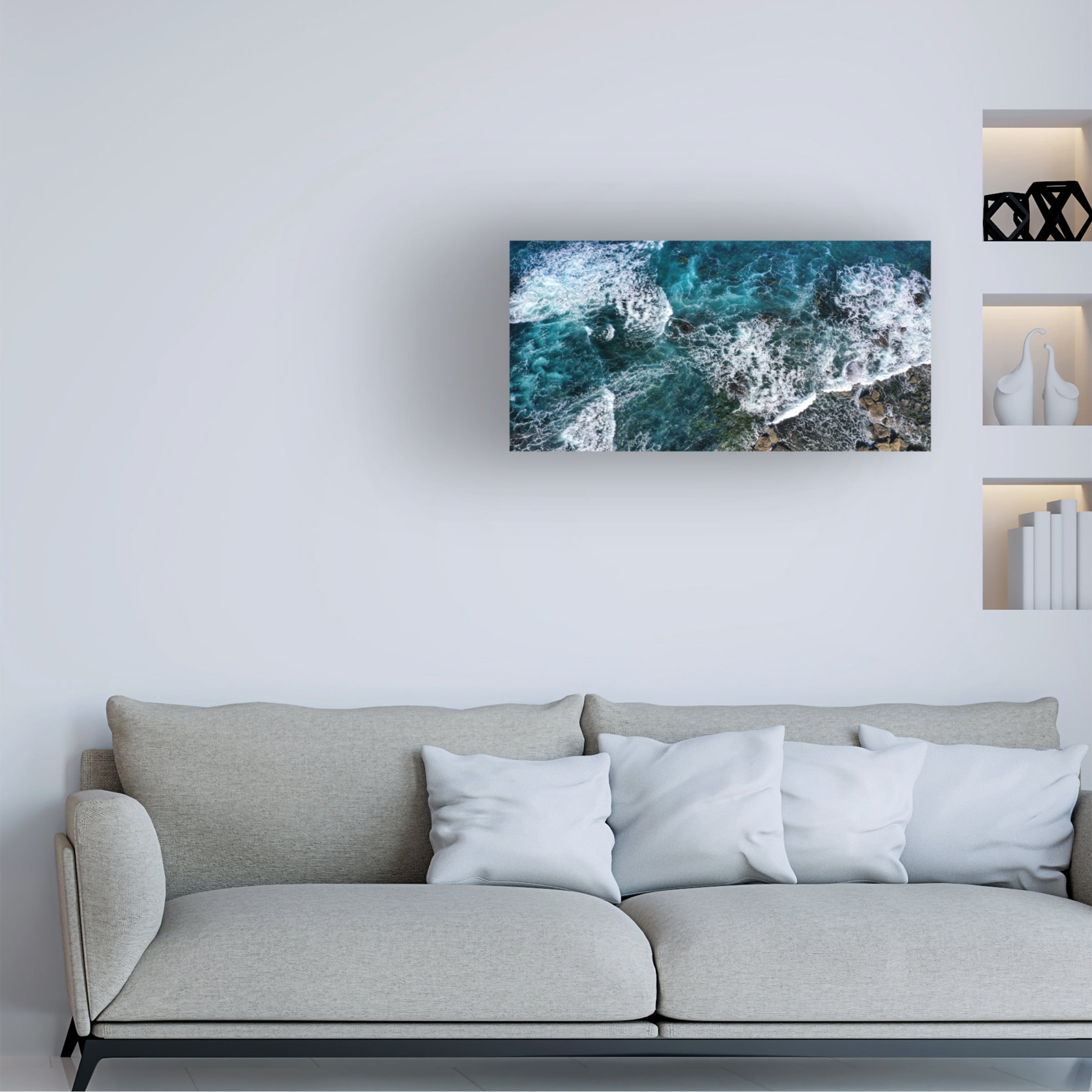 Beata Czyzowska Young 'Ocean Abstractions5' Canvas Art