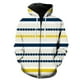 thumbnail image 1 of Sudadera con capucha y cremallera para hombre, estilo francés, a rayas, unisex, para adolescentes, moda de gran tamaño, primavera, con estampado 3D, estilo Harajuku, con capucha, 1 of 6