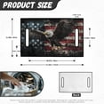 thumbnail image 6 of Binienty Eagle American Flag Golf Cart Seat Cover Towel Blanket for EZGO TXT RXV/Club Car DS Precedent Soft Breathable Anti-Skid Golf Cart Seat Towel Washable Protector, Suitable for All Weather, 6 of 6